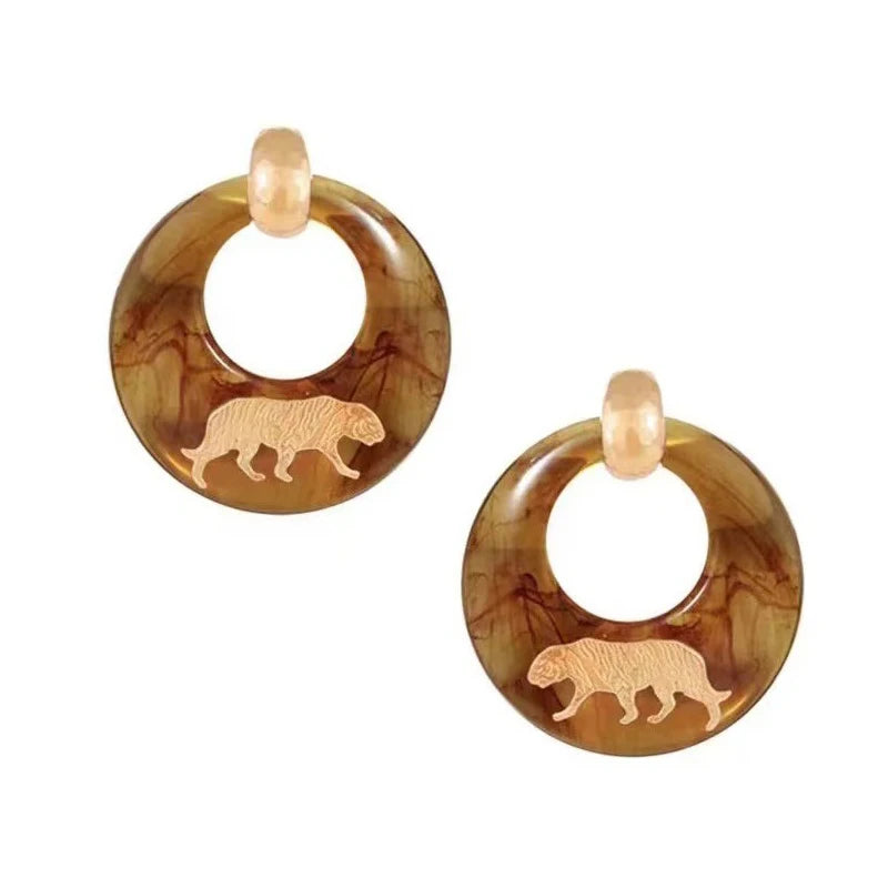 Exaggerate Luxury Earrings Trend Fashion Women Jewelry Exquisite Personality Party Gifts Geometric Accessories Unique RG0405
