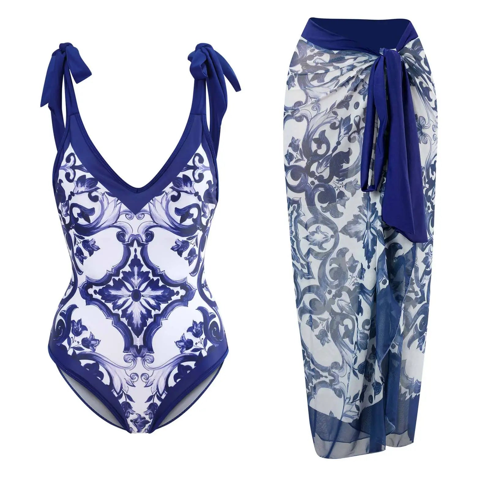 2023 New Arrival Push Up Women Bikini Set Floral Printed Ruffle Bikinis Strappy Bandage Swimwear Brazilian Biquini Bathing Suit