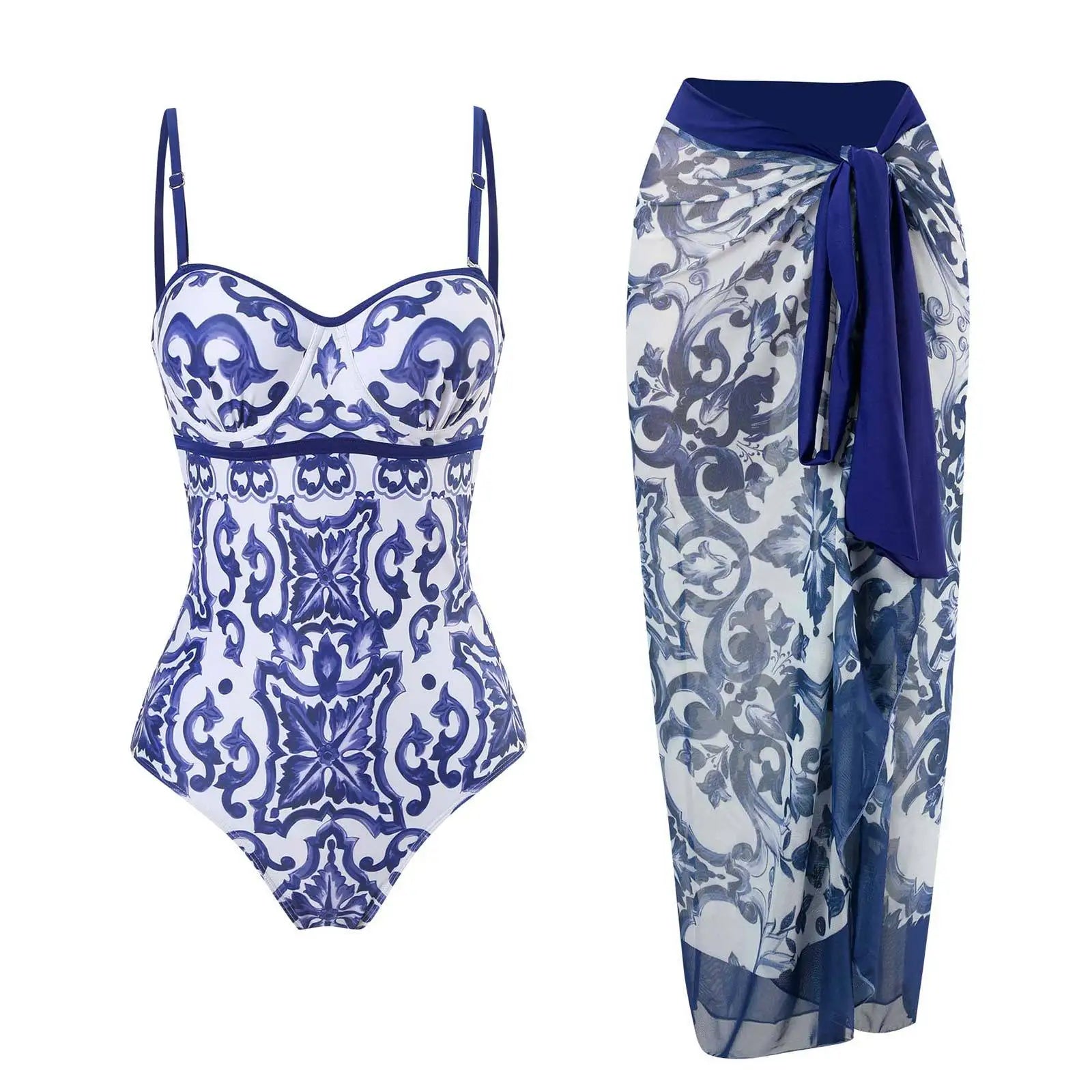 2023 New Arrival Push Up Women Bikini Set Floral Printed Ruffle Bikinis Strappy Bandage Swimwear Brazilian Biquini Bathing Suit